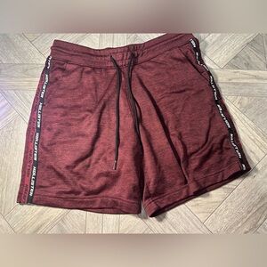 Hollister Burgundy Casual Shorts